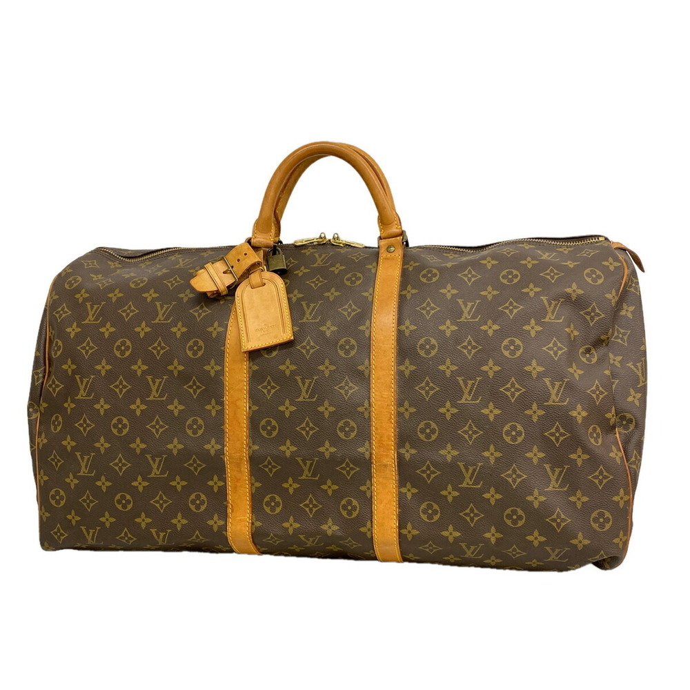 Louis Vuitton Bags - Boston Monogram Keepall 60 M41422 Brown Men's & Women's